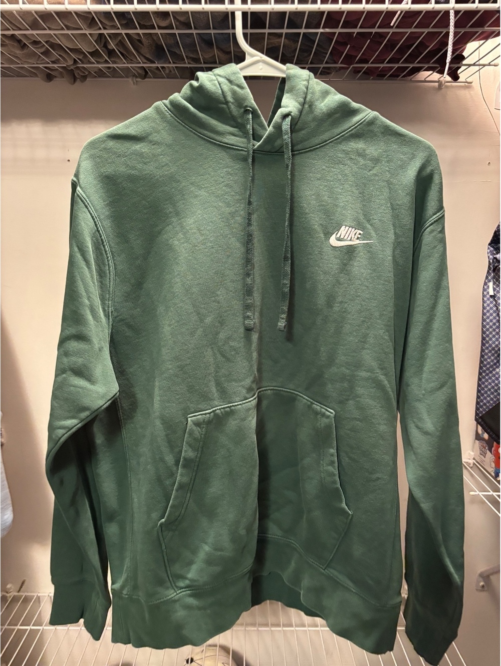 Nike Green Pullover Hoodie Size M Made in Jordan